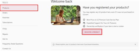 lg register.